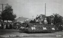 Monrovia Float in Rose Parade 1924